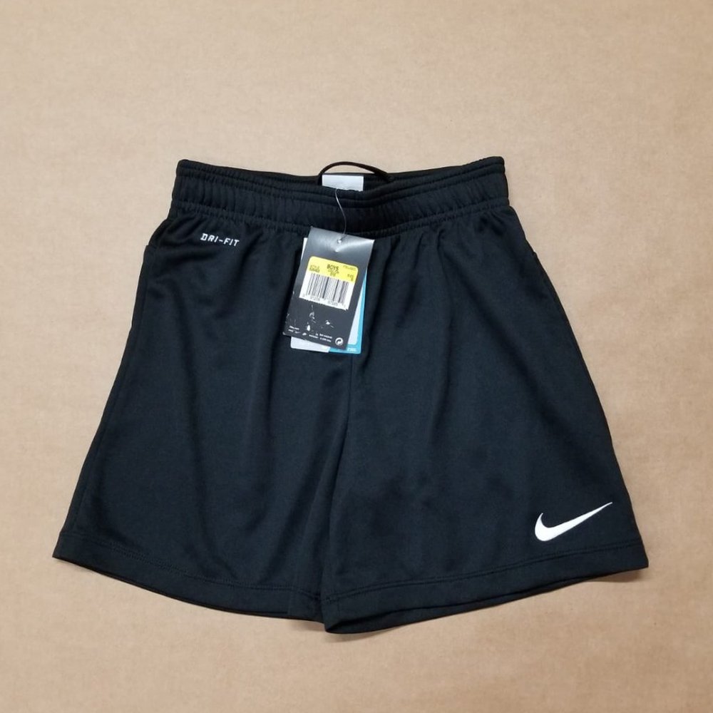 Nike Dri-Fit Athletic Shorts Black Boys Size Small